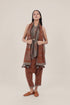 Jacquard harem pants